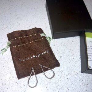 Ross Simmons diamond teardrop earring Jackets